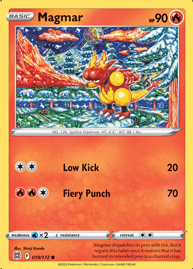 Brilliant Stars 019/172 Magmar