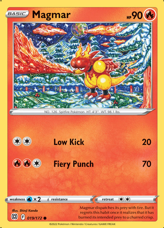Brilliant Stars 019/172 Magmar