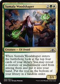Guilds of Ravnica 200/259 Sumala Woodshaper