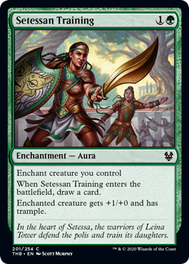 Theros Beyond Death 201/254 Setessan Training