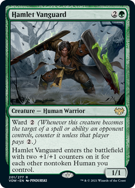 Innistrad: Crimson Vow 201/277 Hamlet Vanguard
