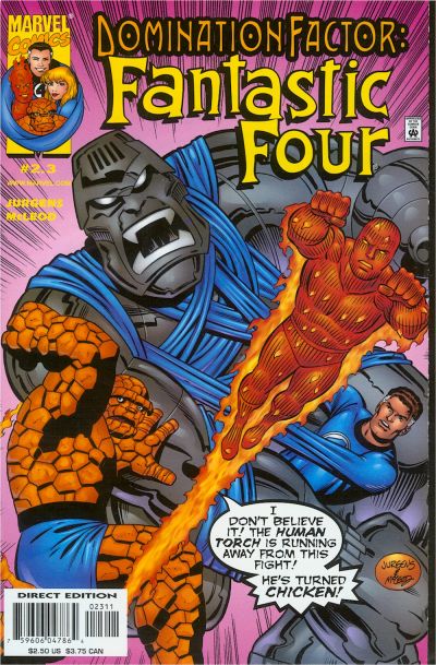 Domination Factor Fantastic Four #2.3 Marvel Comics (1999)