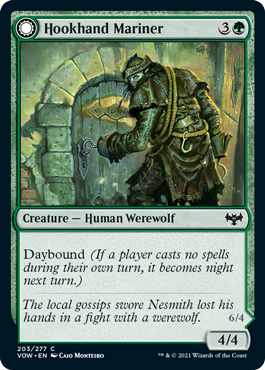 Innistrad: Crimson Vow 203/277 Hookhand Mainer//Riphook Raider