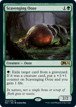 Core Set 2021 204/274 Scavenging Ooze