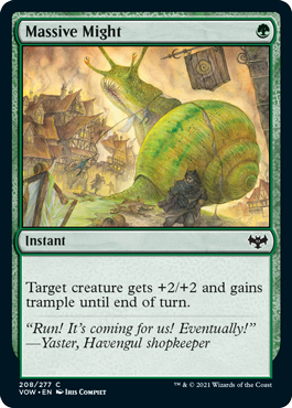 Innistrad: Crimson Vow 208/277 Massive Might