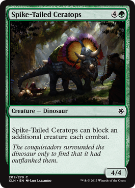 Ixalan 209/279 Spike-Tailed Ceratops