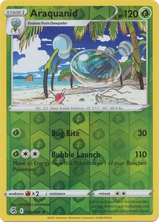 Fusion Strike 020/264 Araquanid (Reverse Holo)