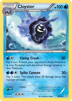 Generations 20/83 Cloyster