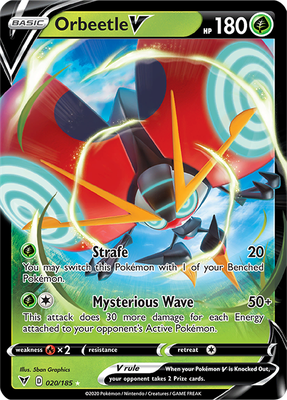 Vivid Voltage 020/185 Orbeetle V (Half Art)