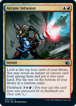 Innistrad: Midnight Hunt 210/277 Arcane Infusion