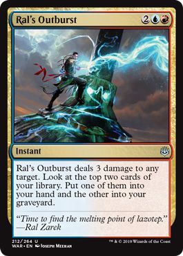 War of the Spark 212/264 Ral's Outburst