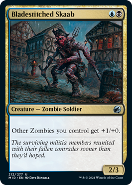 Innistrad: Midnight Hunt 212/277 Bladestitched Skaab