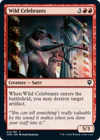 Commander Legends 212/361 Wild Celebrants