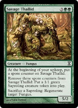 Time Spiral 213/301 Savage Thallid