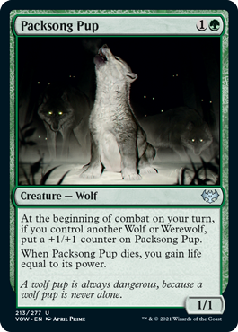 Innistrad: Crimson Vow 213/277 Packsong Pup