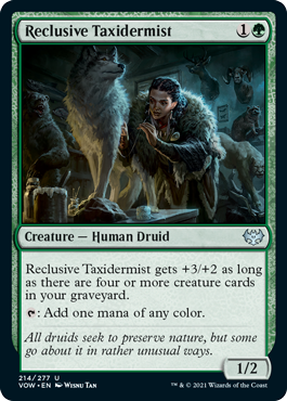 Innistrad: Crimson Vow 214/277 Reclusive Taxidermist