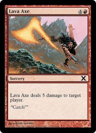 Tenth Edition 215/383 Lava Axe