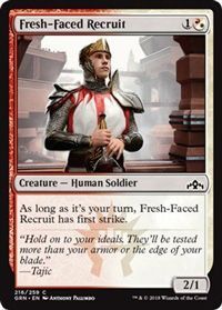 Guilds of Ravnica 216/259 Fresh-Faced Recruit