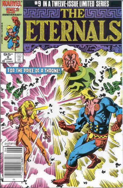 The Eternals #9 Marvel Comics (1985)