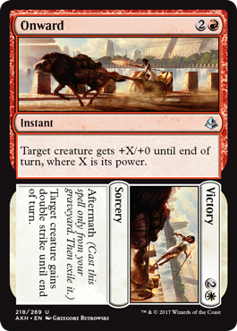 Amonkhet 218/269 Onward/Victory