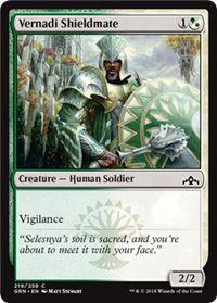 Guilds of Ravnica 219/259 Vernadi Shieldmate