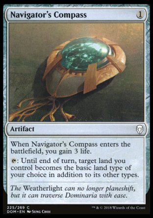Dominaria 225/269 Navigator's Compass