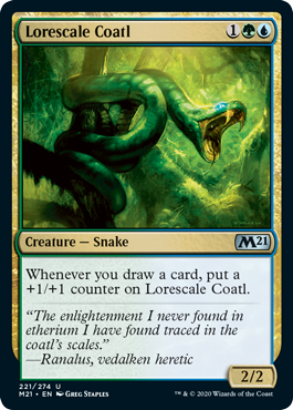 Core Set 2021 221/274 Lorescale Coatl