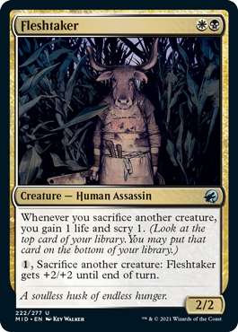 Innistrad: Midnight Hunt 222/277 Fleshtaker