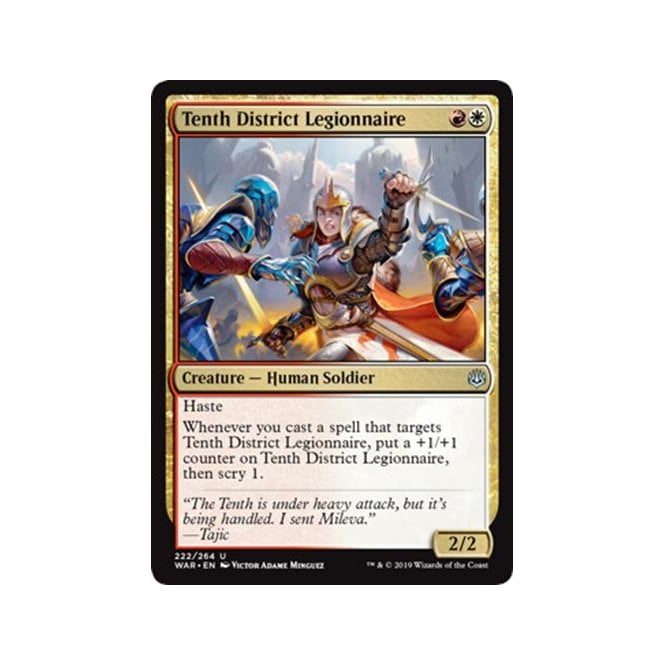 War of the Spark 222/264 Tenth District Legionnaire