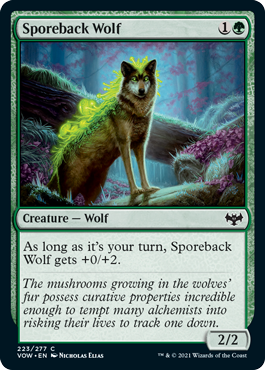 Innistrad: Crimson Vow 223/277 Sporeback Wolf