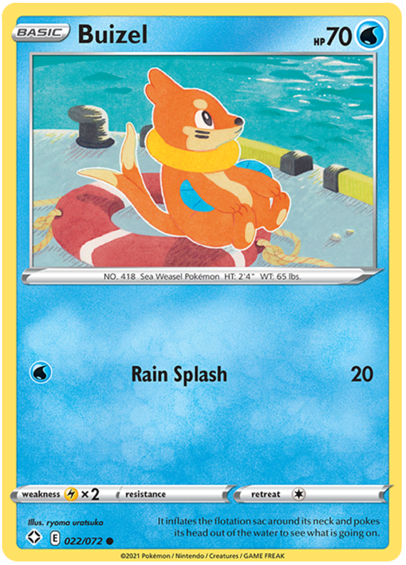 Shining Fates 022/072 Buizel