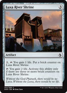 Amonkhet 232/269 Luxa River Shrine