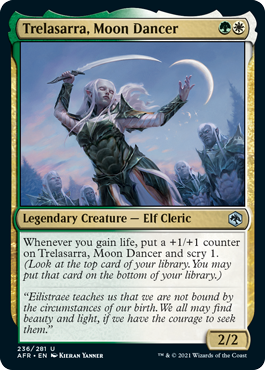 Adventures in the Forgotten Realms 236/281 Trelasarra, Moon Dancer (Foil)