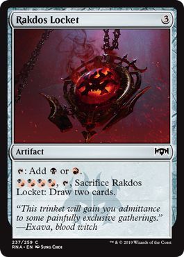 Ravnica Allegiance 237/259 Rakdos Locket