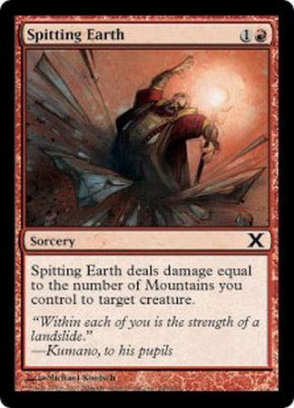 Tenth Edition 238/383 Spitting Earth