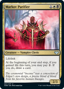 Innistrad: Crimson Vow 241/277 Markov Purifier