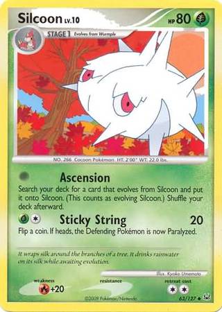 Platinum 063/127 Silcoon Lv. 10