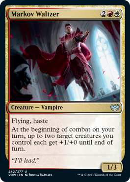 Innistrad: Crimson Vow 242/277 Markov Waltzer