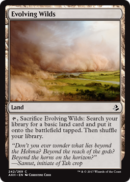 Amonkhet 242/269 Evolving Wilds