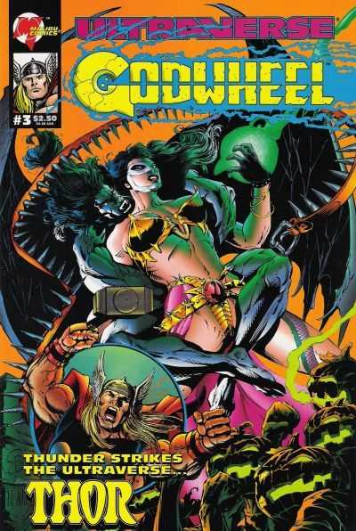 Godwheel #3 Malibu Comics (1994)