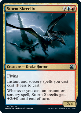 Innistrad: Midnight Hunt 243/277 Storm Skreelix