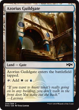 Ravnica Allegiance 244/259 Azorius Guildgate