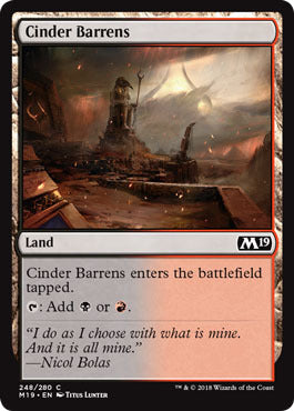 Core Set 2019 248/280 Cinder Barrens