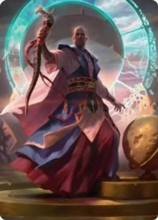 Innistrad Midnight Hunt Art Series 10/81 Teferi, Who Slows the Sunset - Heonhwa Choe