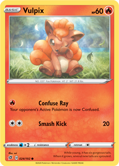 Rebel Clash 024/192 Vulpix