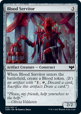 Innistrad: Crimson Vow 252/277 Blood Servitor