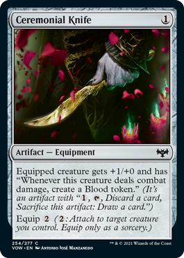 Innistrad: Crimson Vow 254/277 Ceremonial Knife