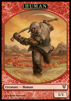 Human 07/08 Avacyn Restored Token