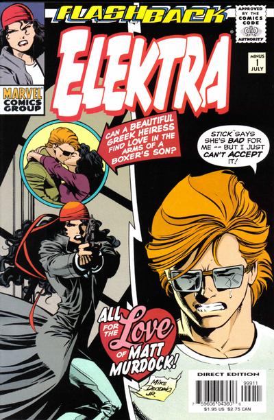 Elektra #-1 Marvel Comics (1996)