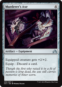 Shadows Over Innistrad 259/297 Murderer's Axe